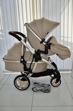 EGG 2 DOUBLE FEATHER PRAM &