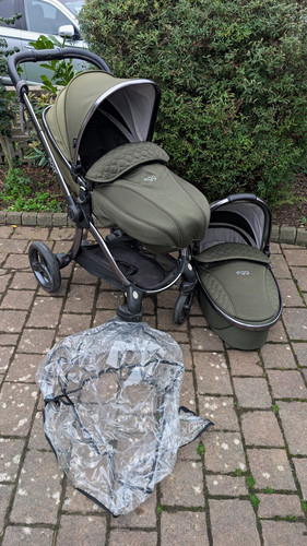 Egg2 green pushchair pram - egg2,