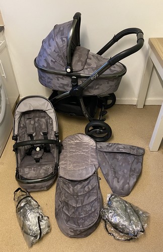 Egg pram pushchair grey - egg,