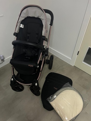 Egg2 rose gold pushchair - gold,