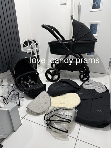 Egg just black stroller - just,