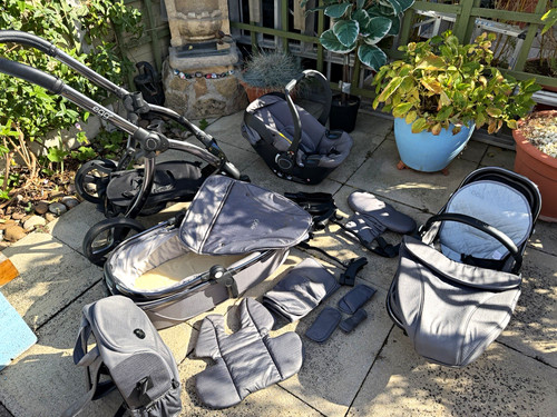 Egg grey travel system - grey,
