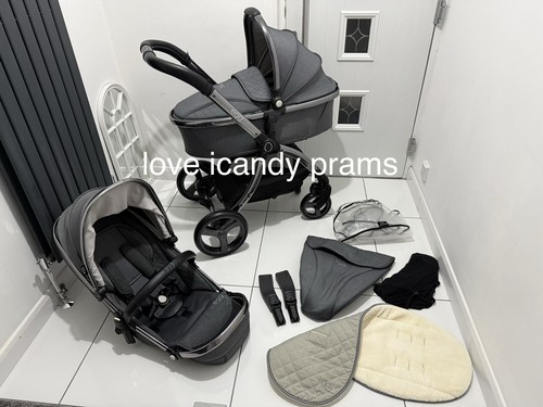 Egg quartz stroller with - egg,