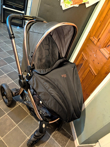 Egg diamond black pushchair - egg,